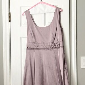 NWT Ann Taylor Mauve Midi Dress